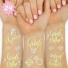 GOLD TATTOOS - BRIDAL PARTY