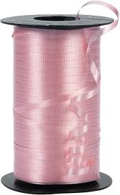 Pink Curling Ribbon