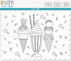 PASTEL ICE CREAM PLACEMATS