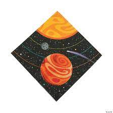 Space Party Luncheon Napkins
