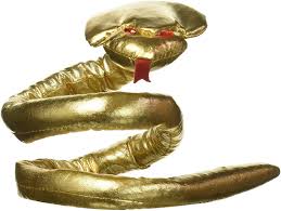 Gold Asp Snake Armband