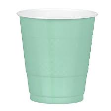 Cool Mint 12oz. Plastic Cups - 20ct.