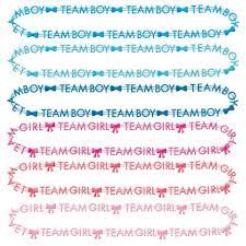 GENDER REVEAL TEAM NECKLACES