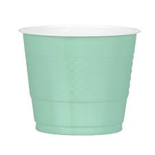 Cool Mint 9oz. Plastic Cups - 20ct.