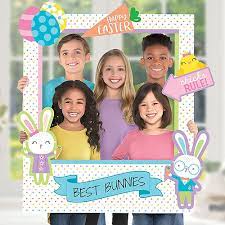 GIANT EASTER PHOTO FRAME WITH PROPS