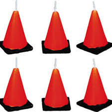 Construction Birthday Candles