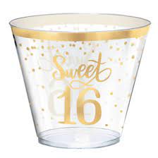 Sweet 16 9oz. Tumblers