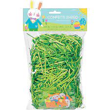 EASTER GRASS WITH CONFETTI