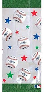 Major League Baseball Plastic Party Bags w/Ties