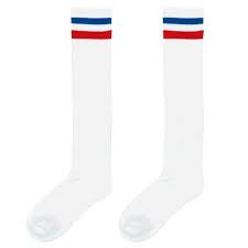 White Knee High Socks