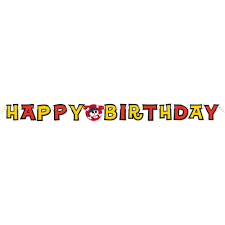 Pirate Fun Birthday Banner