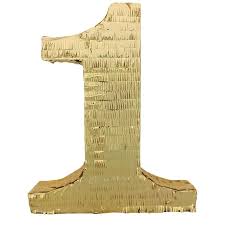 GOLD FOIL 1 PINATA - No Returns