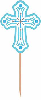 BLUE COMMUNION PICKS