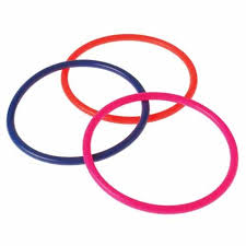 Large Neon Carnival Rings