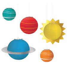 Planet Paper Lanterns
