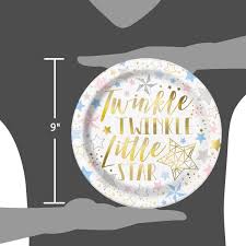 Twinkle Little Star 9" Paper Plates