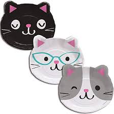 Purr-fect Cat Party 9" Paper Plates