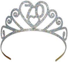 GLITTERED TIARA - 70