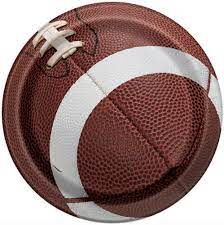 Football Party 8.5" Paper Plates