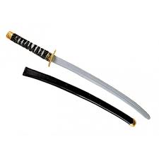 31" BLACK PLASTIC NINJA SWORD