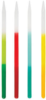 Tall Ombre Birthday Candles