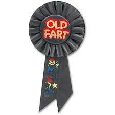 Old Fart Rosette Ribbon