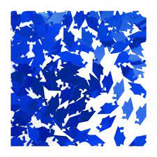 Blue Graduation Cap Confetti