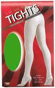 Solid Green Tights - Adult Size