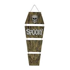 SPOOKY COFFIN COVER 60"
