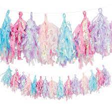PASTEL TISSUE GARLAND