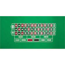 FELT ROULETTE LAYDOWN