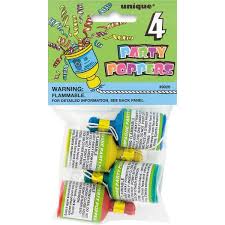 Party Poppers