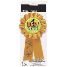 BEST COSTUME AWARD RIBBON