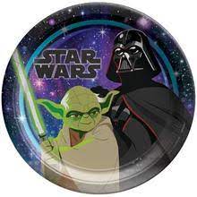 Star Wars Galaxy 9" Paper Plates