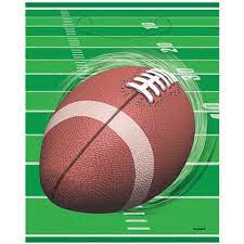 Football Plastic Loot Bags