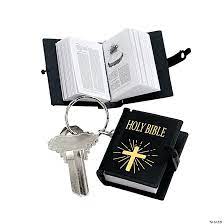 Miniature Bible Keychains