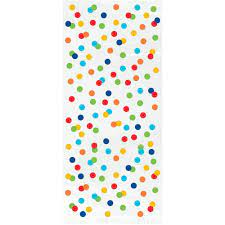 RAINBOW POLKA DOT CELLO BAGS W/TIES