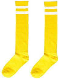 Yellow Knee High Socks