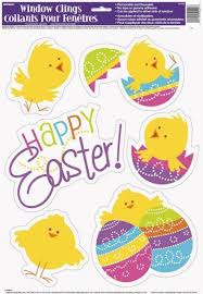 Easter Chick Window Clings