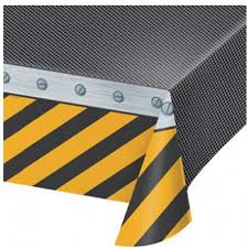 Construction Birthday Tablecover