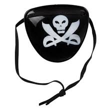 Kids Plastic Pirate Eyepatch