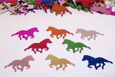 MULTI COLOR HORSE CONFETTI