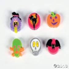 HALLOWEEN ERASERS 12PCS