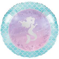 MERMAID SHINE MYLAR BALLOON 18"