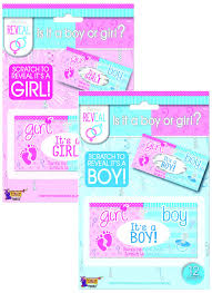Gender Reveal Scratch Offs