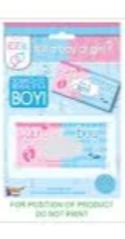 Gender Reveal Scratch Offs