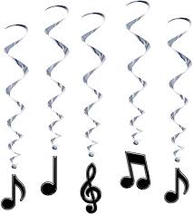 Musical Note Whirls