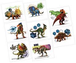 JURASSIC WORLD DINOSAUR TATTOOS