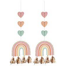 BOHO RAINBOW HANGING CUTOUTS
