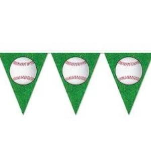 Baseball Pennant Banner